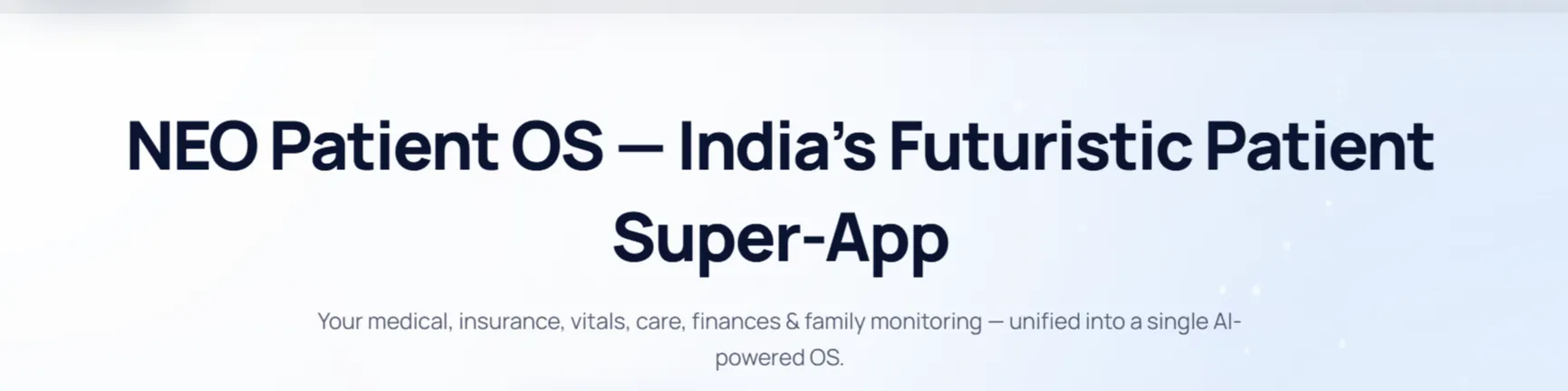 HealthFlo: The Eco System